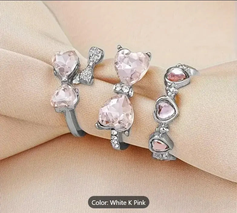 Set of 3 Korean rings
