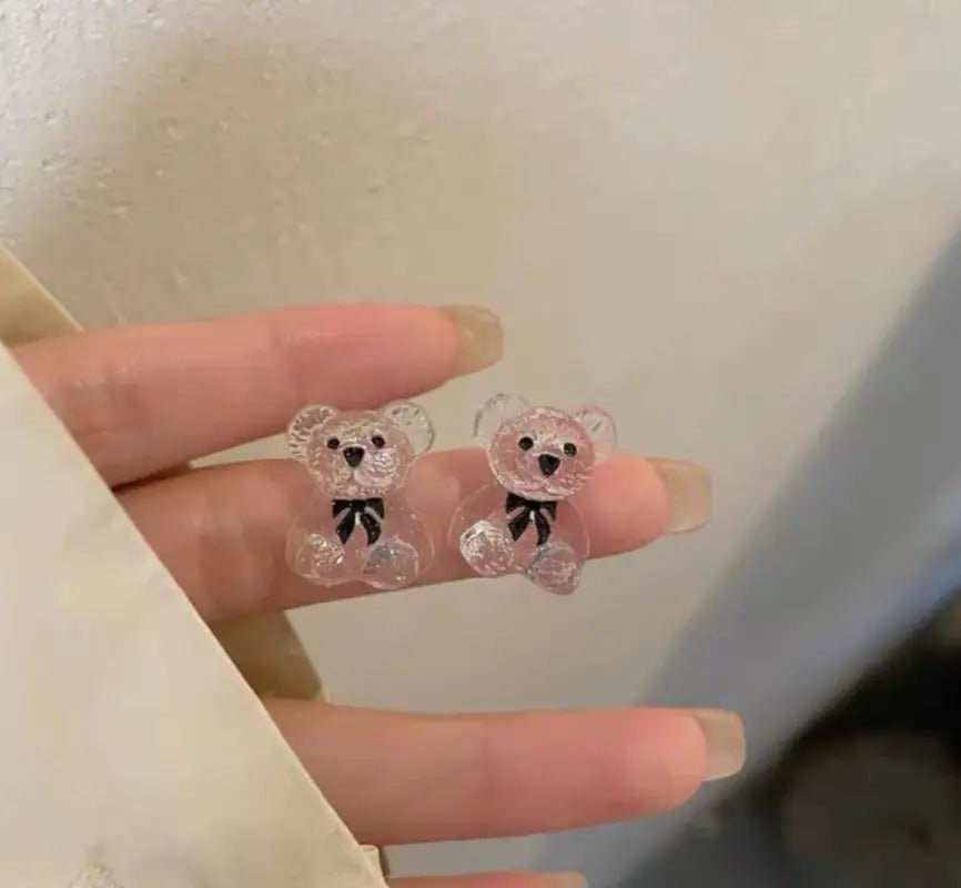Crystal Bear - Earring - lawenza